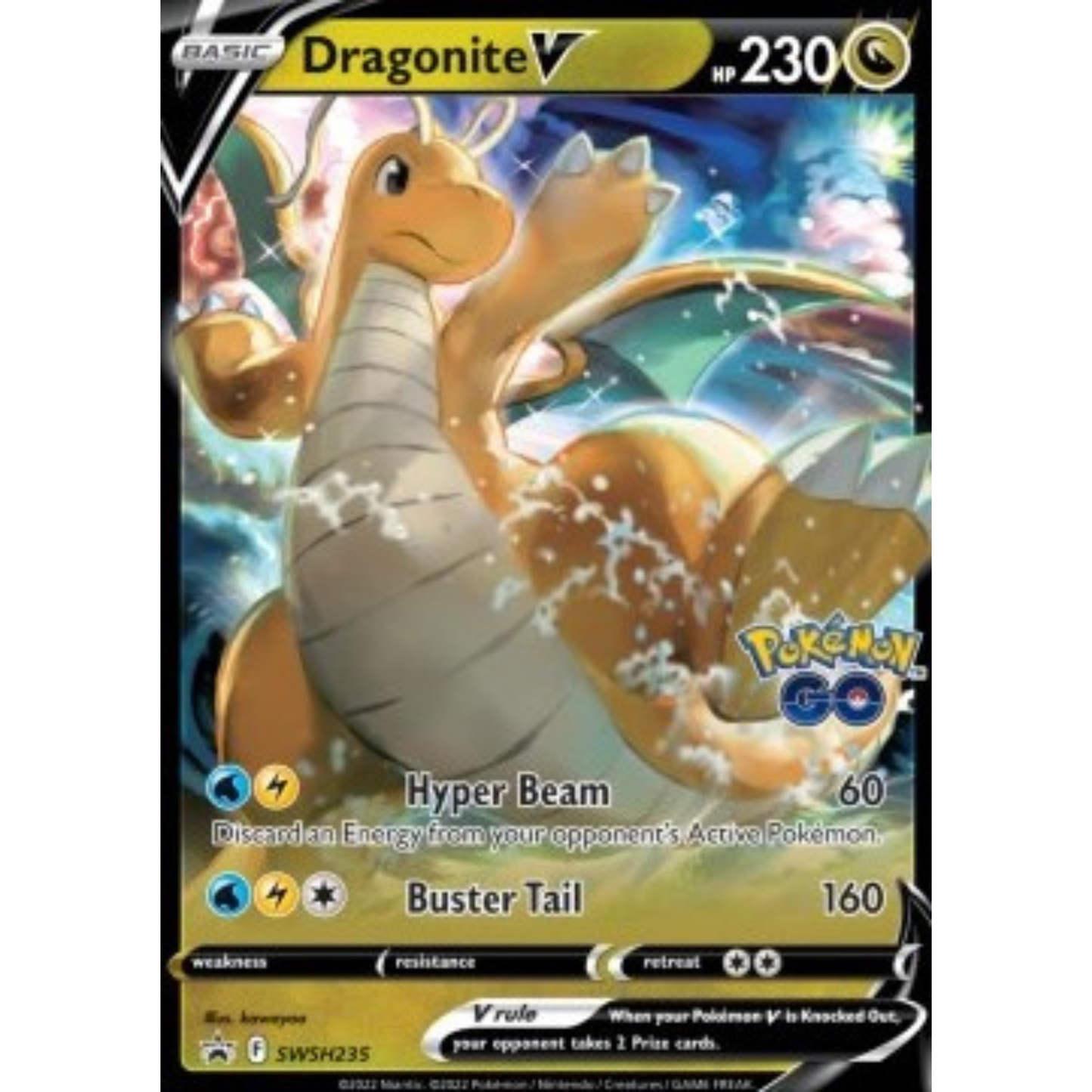 SWSH 235 - Dragonite V *SEALED*