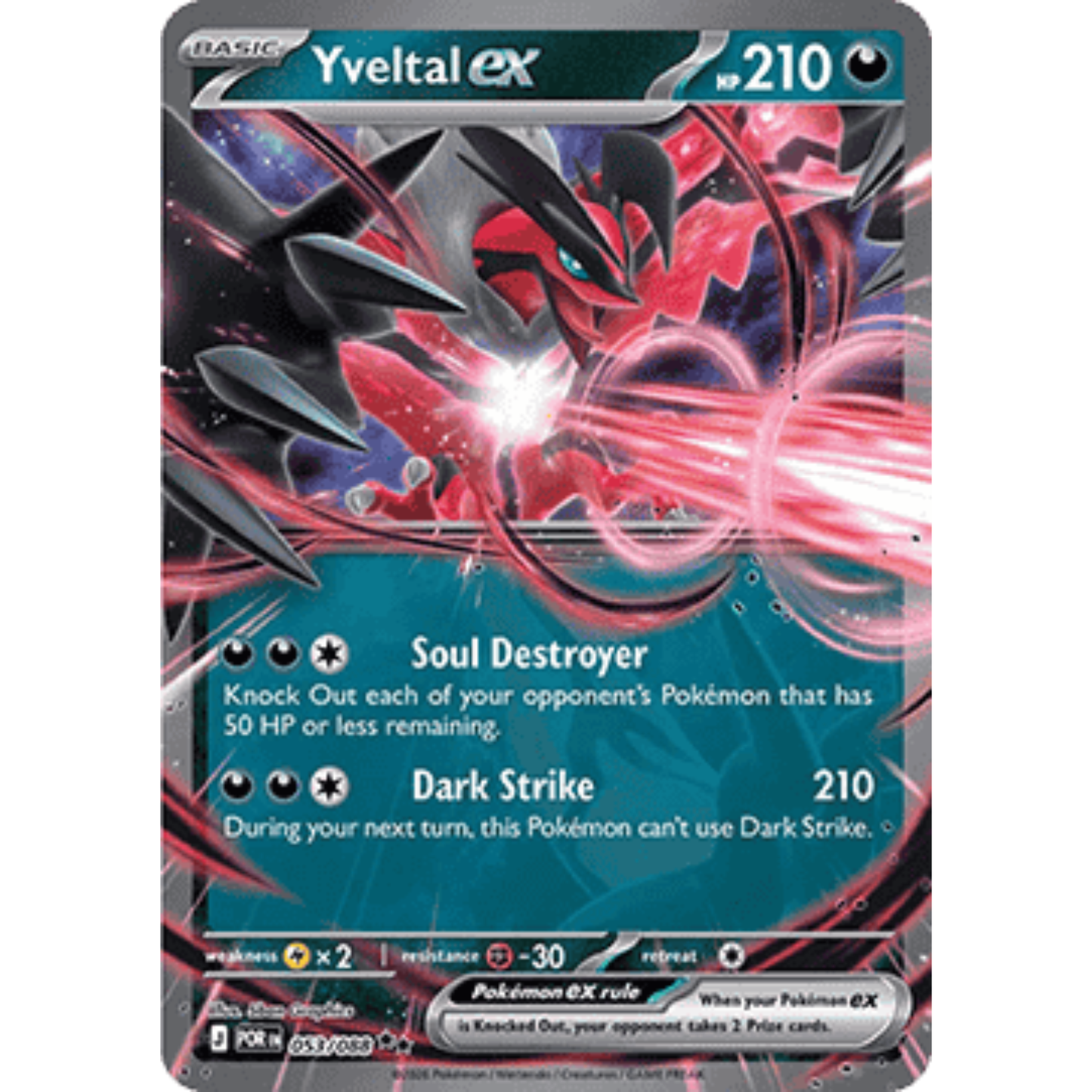POR 053 - Yveltal ex