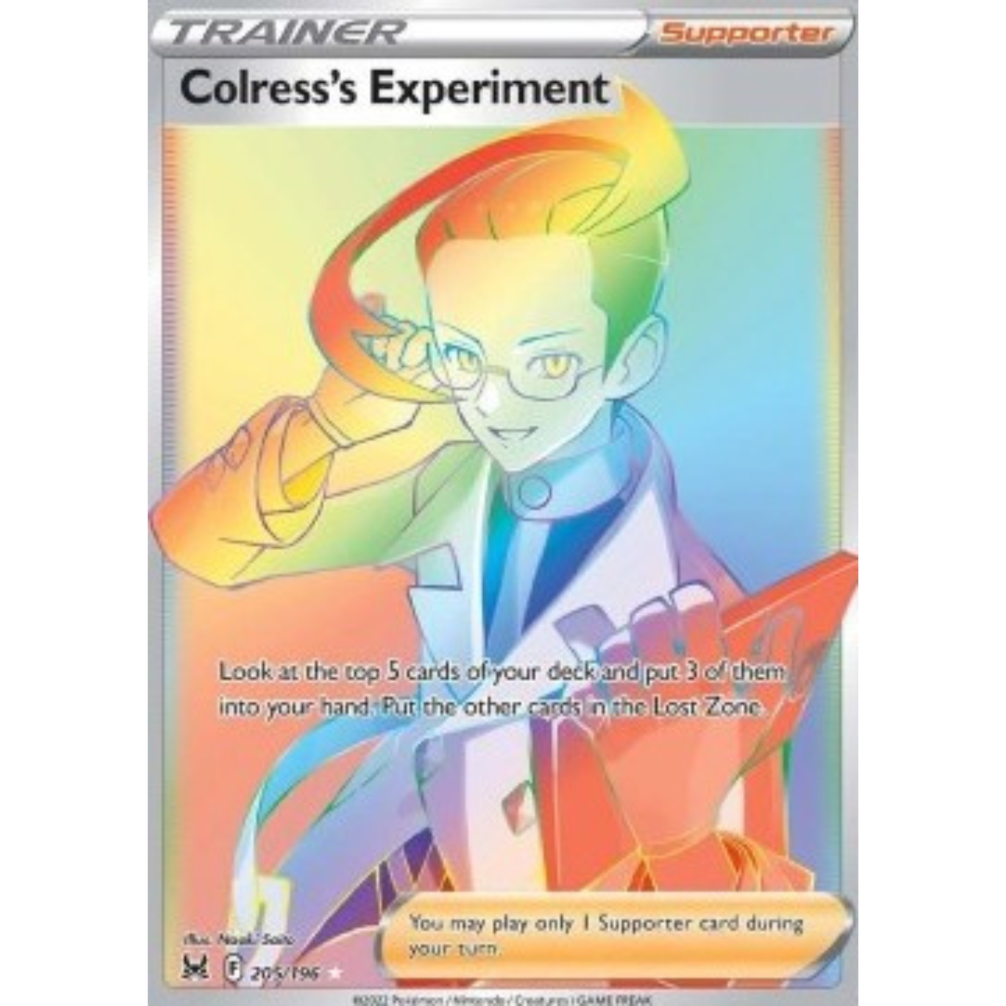 LOR 205 - Colress's Experiment