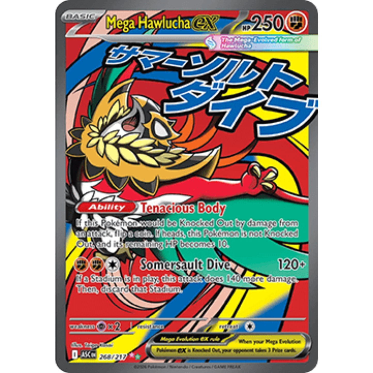ASC 268 - Mega Hawlucha ex