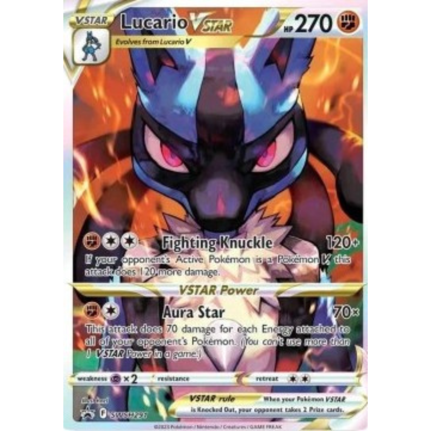SWSH 291 - Lucario VSTAR