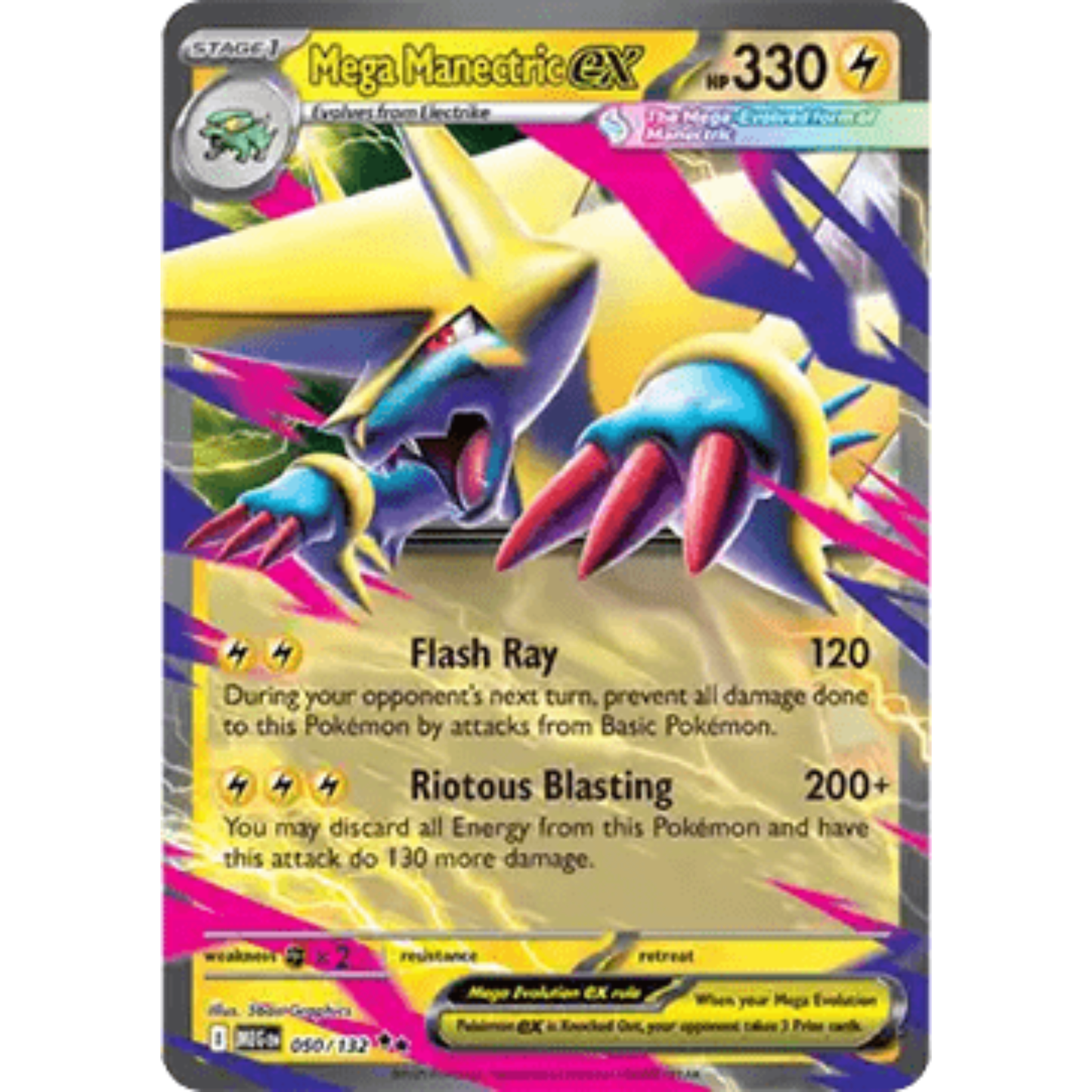 MEG 050 - Mega Manectric ex