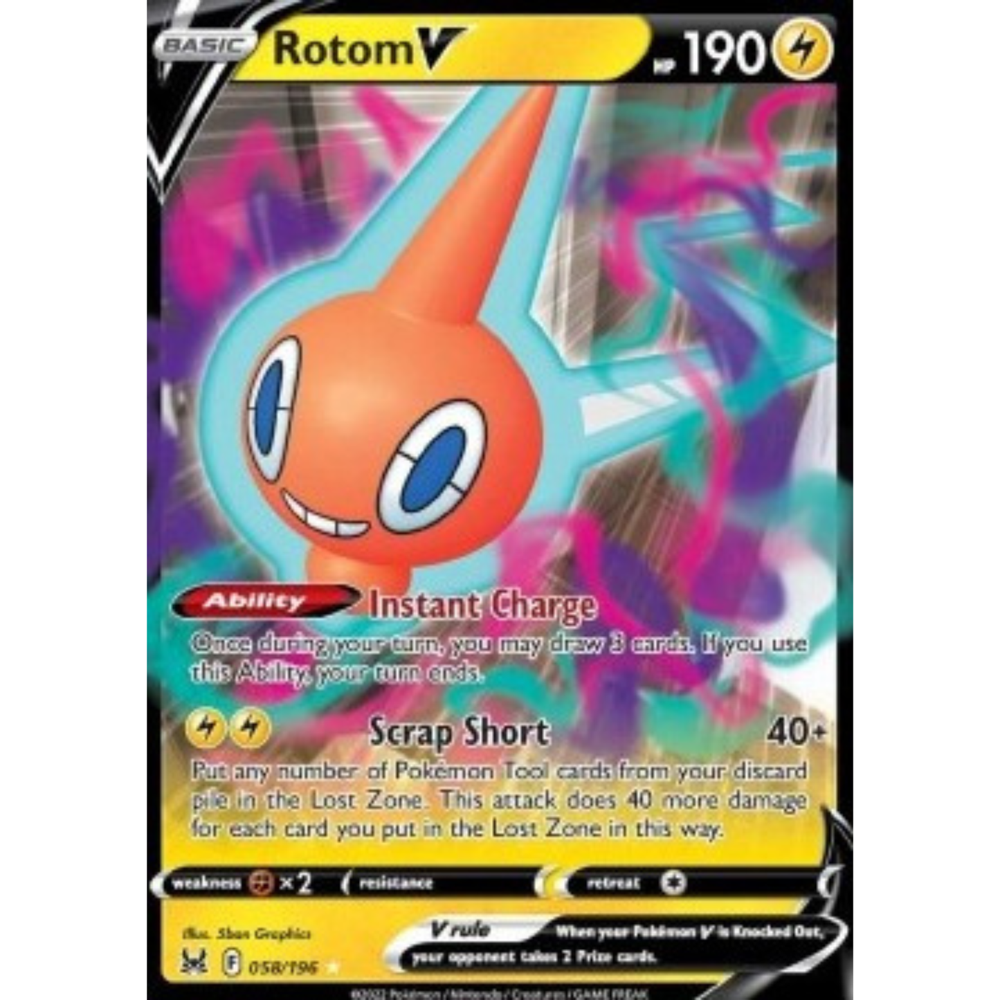 LOR 058 - Rotom V