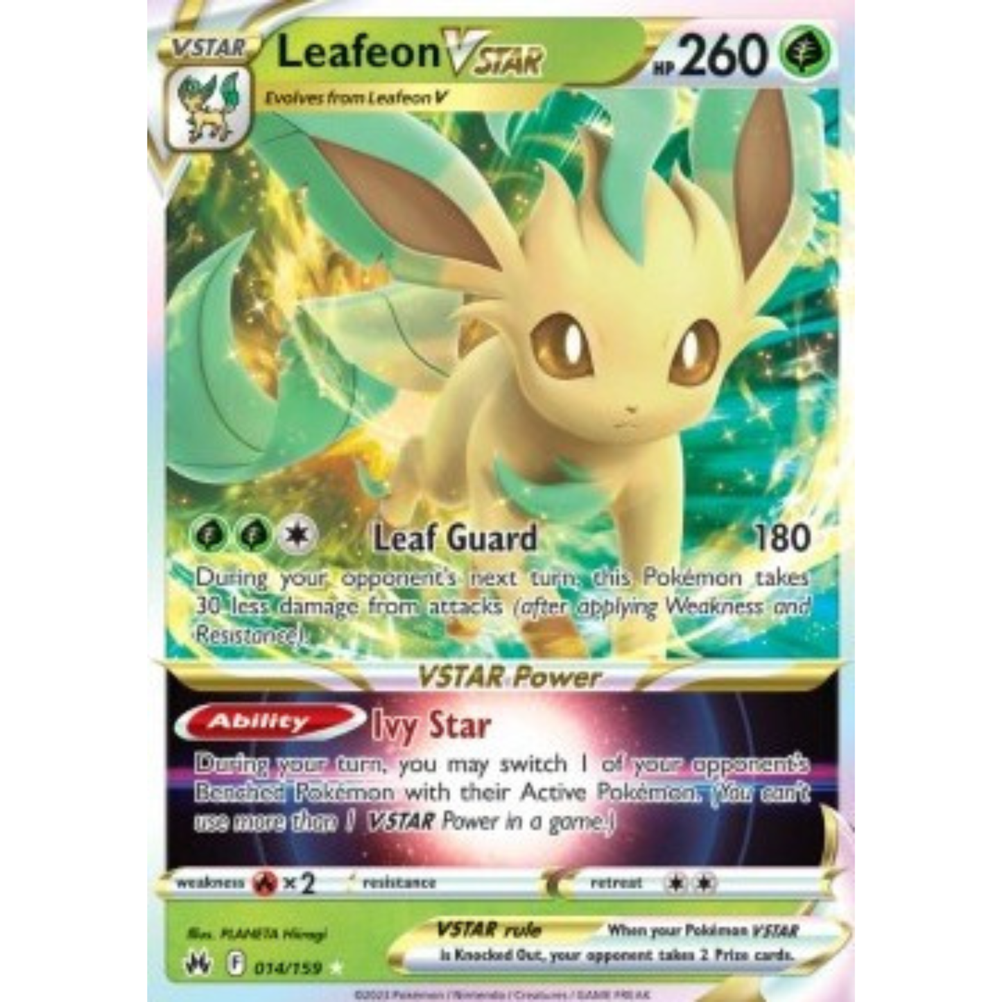 CRZ 014 - Leafeon VSTAR
