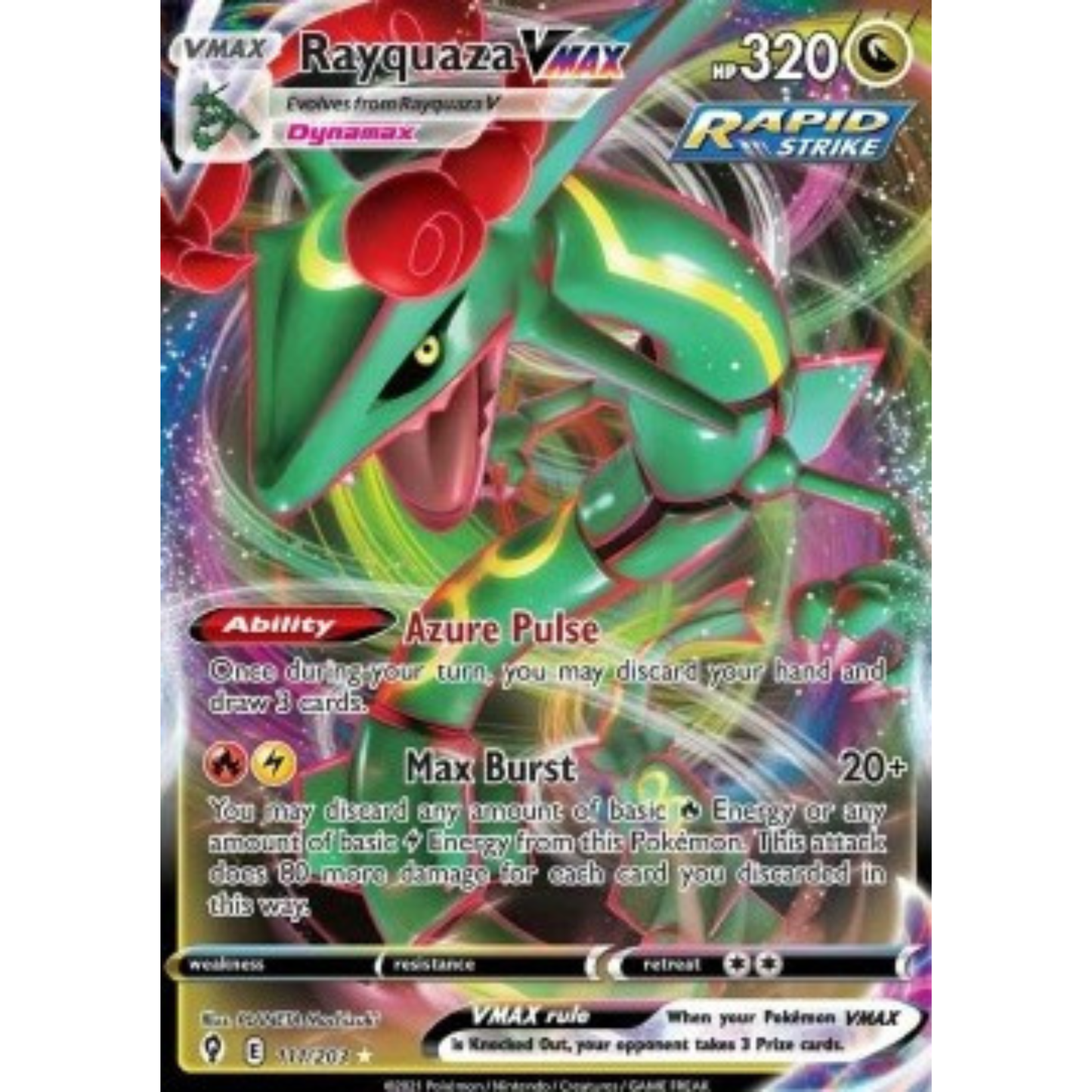 EVS 111 - Rayquaza VMAX