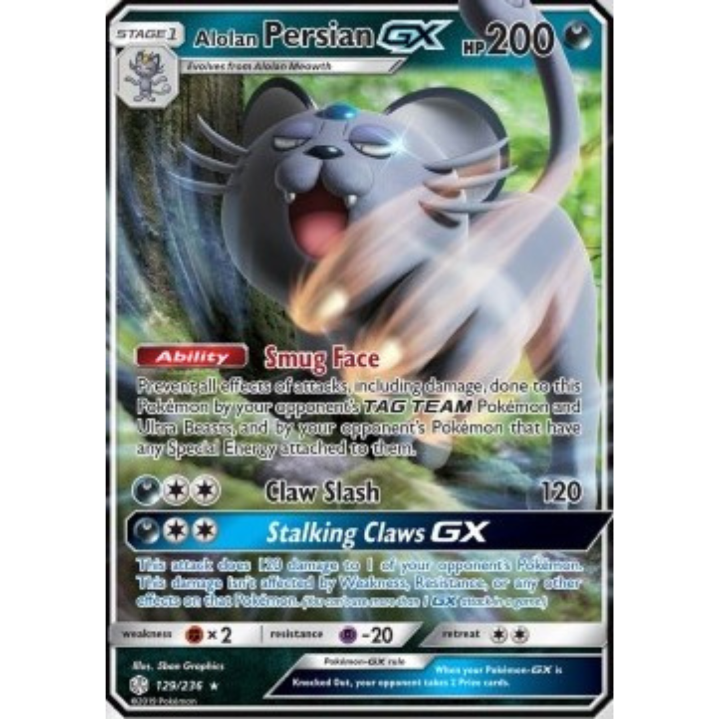 CEC 129 - Alolan Persian GX