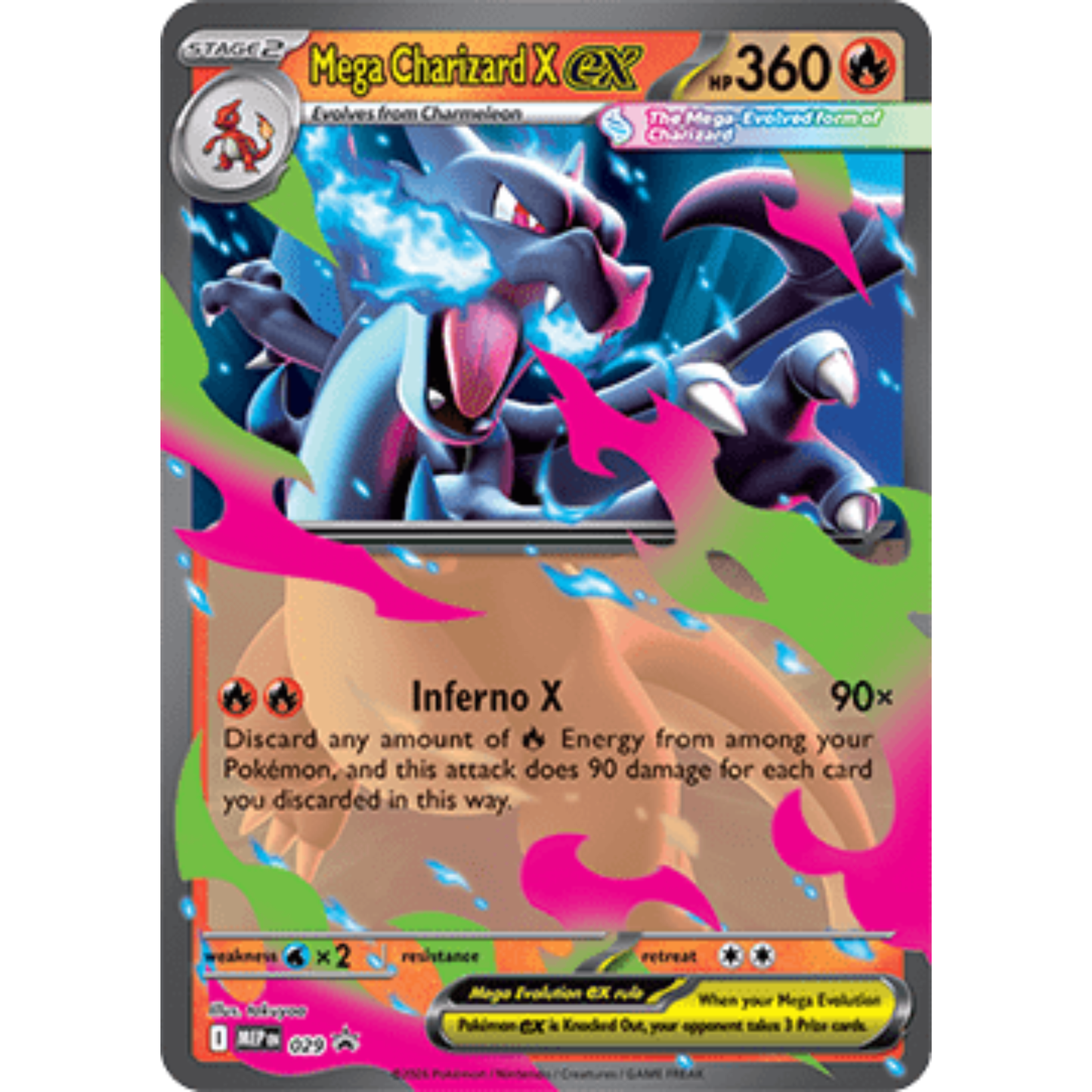MEP 029 - Mega Charizard X ex