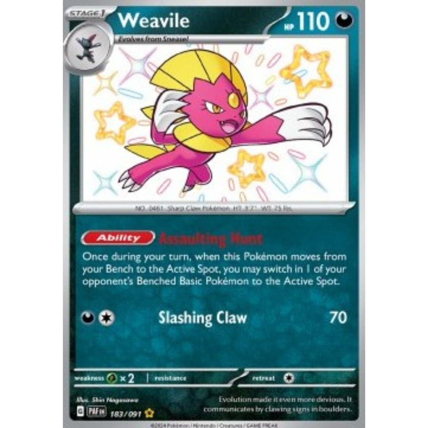 PAF 183 - Weavile