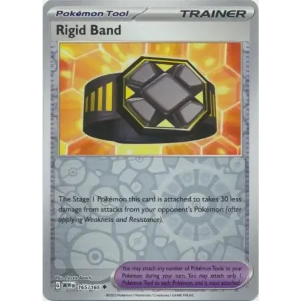 MEW 165 - Rigid Band Reverse