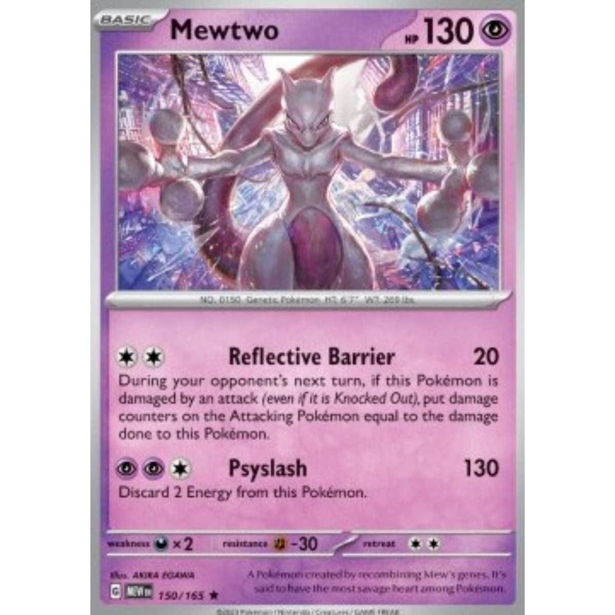 MEW 150 - Mewtwo Holo