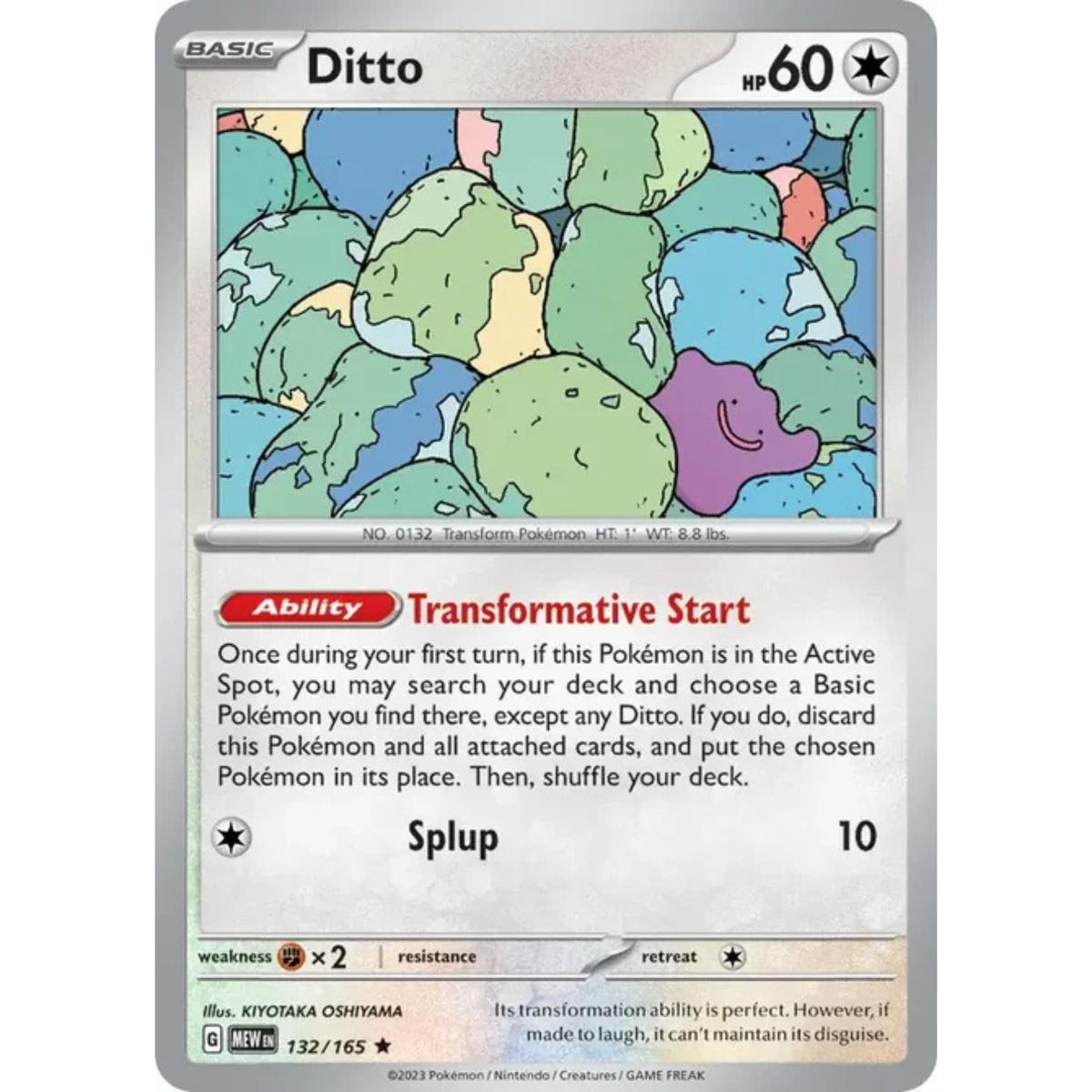 MEW 132 - Ditto Holo