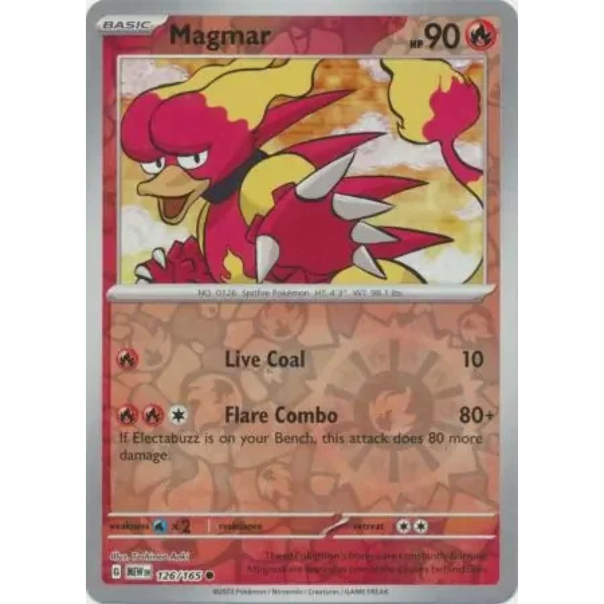 MEW 126 - Magmar Reverse