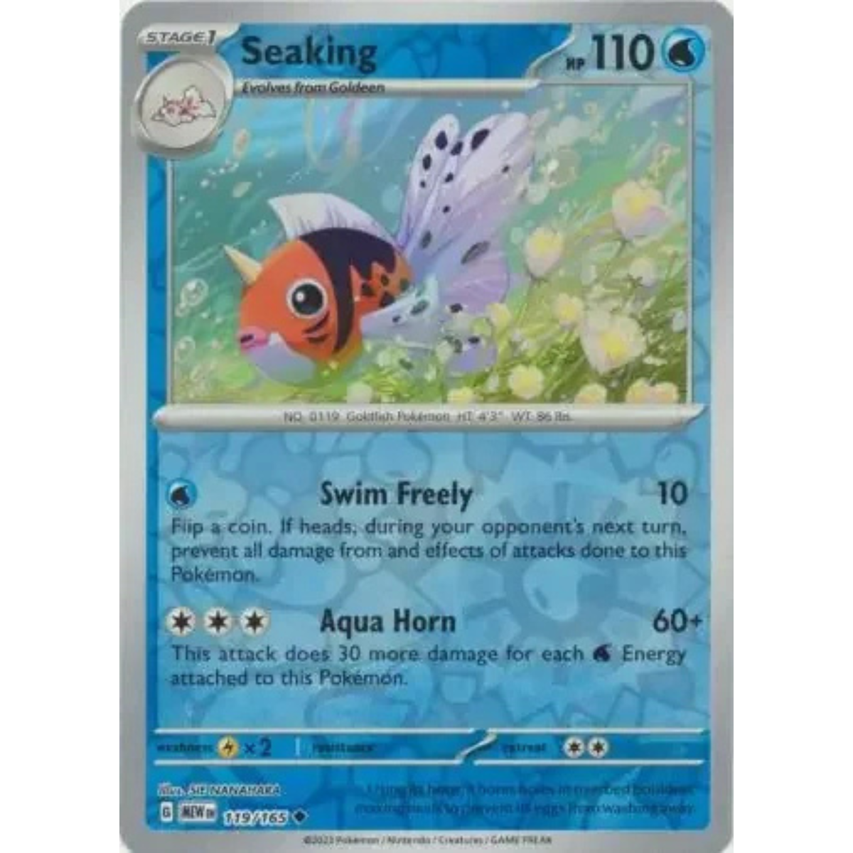 MEW 119 - Seaking Reverse