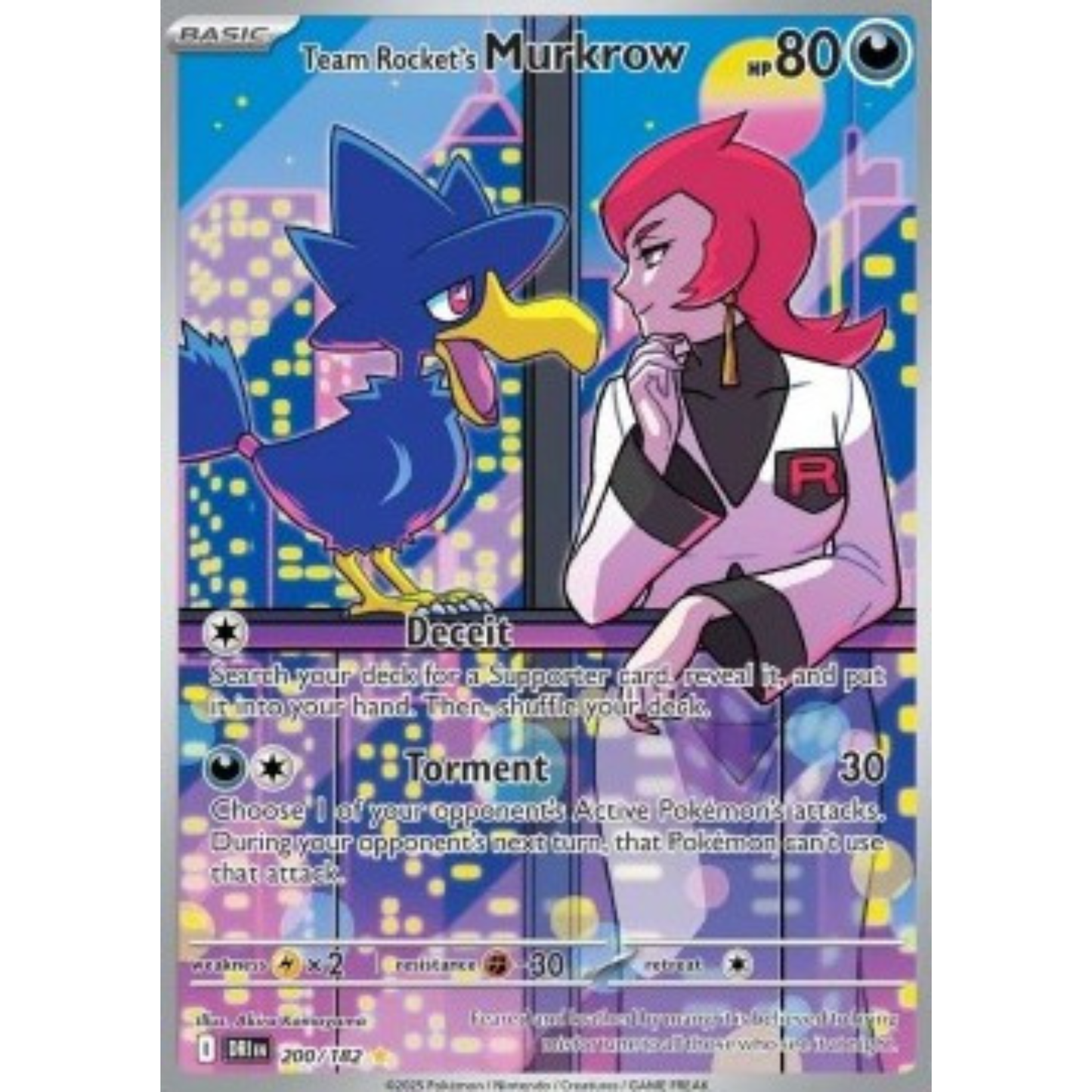 DRI 200 - Team Rocket's Murkrow