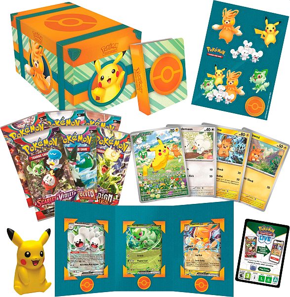 Pokemon Collector's Chest Box 2024 Spring: Paldea Adventure Chest