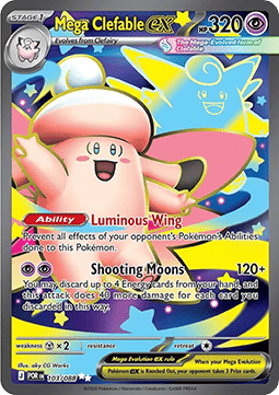 POR 103 - Mega Clefable ex