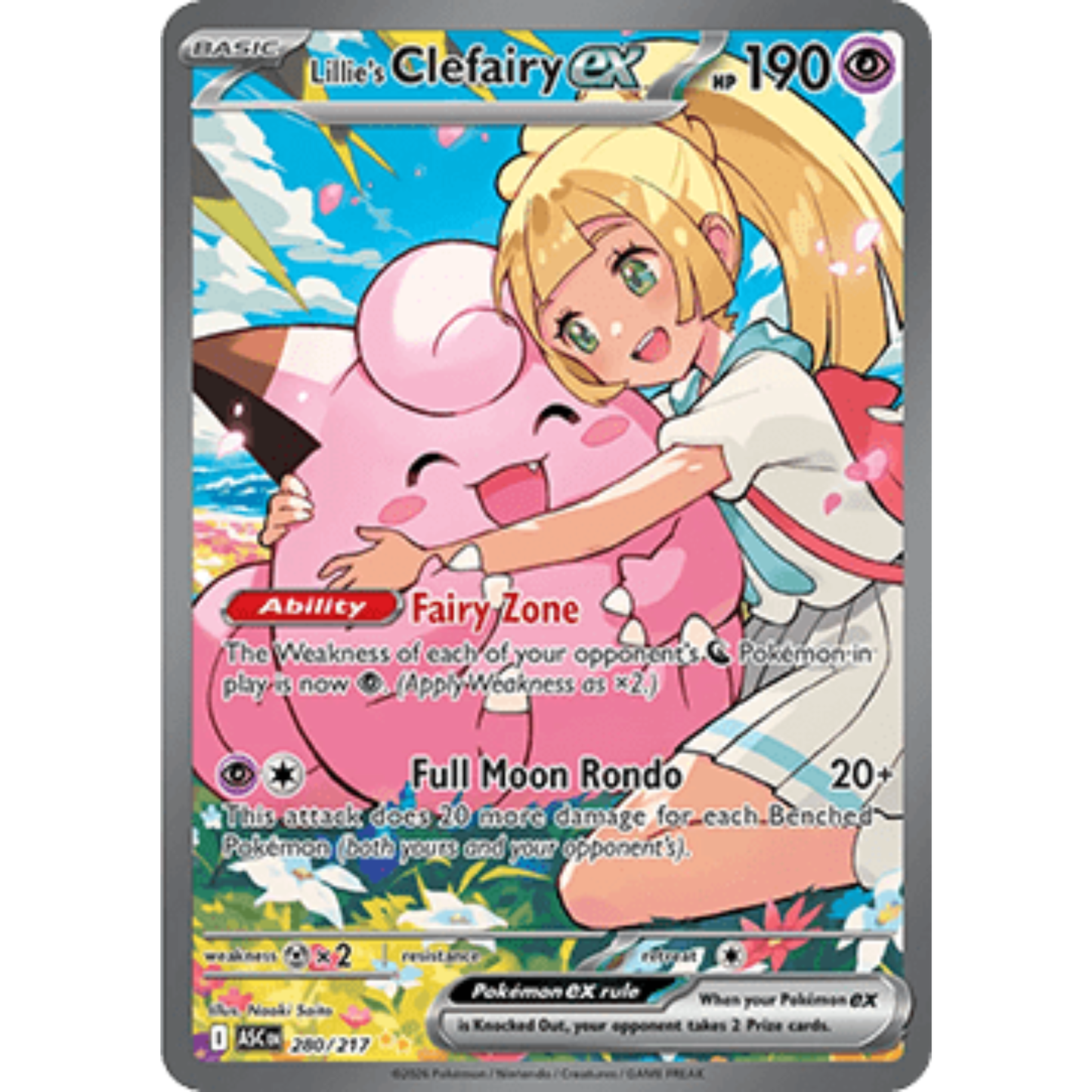 ASC 280 - Lillie's Clefairy ex