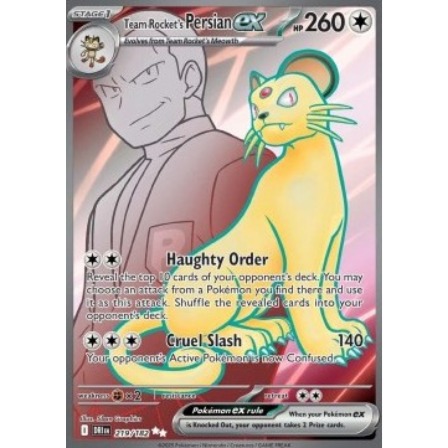 DRI 219 - Team Rocket's Persian ex