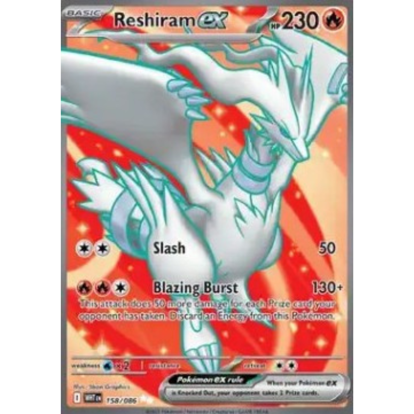 WHT 158 - Reshiram ex