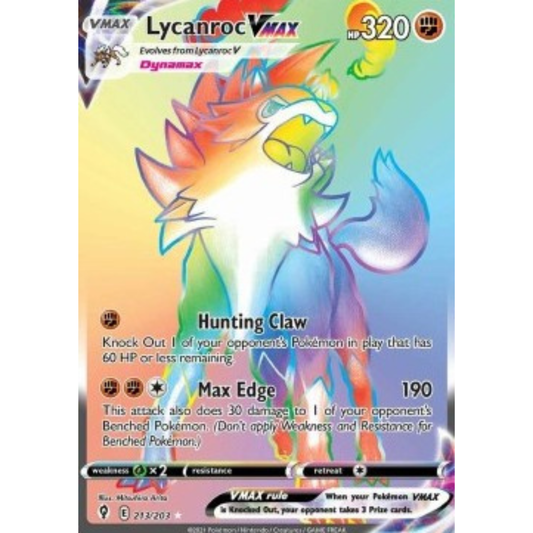 EVS 213 - Lycanroc VMax