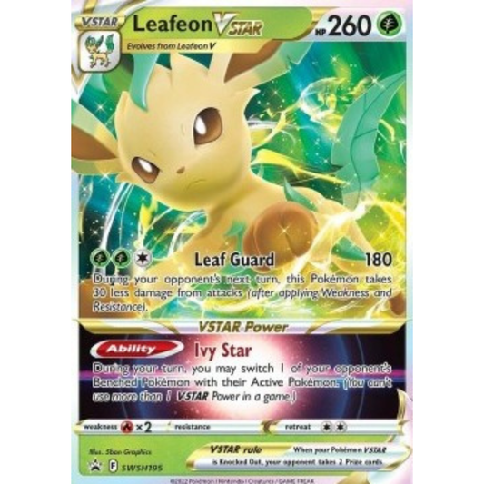 SWSH 195 - Leafeon VStar