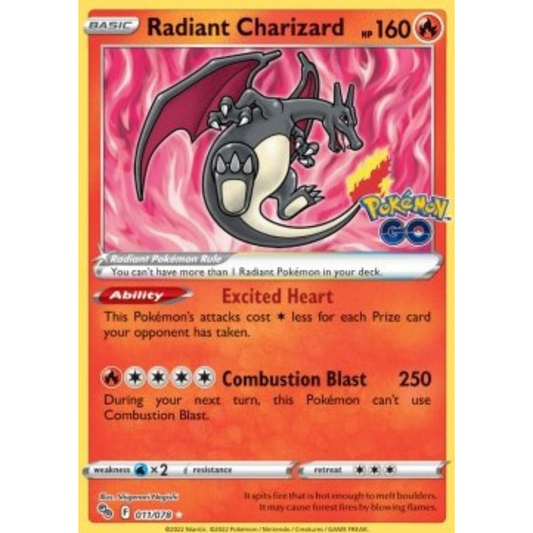 PGO 011 - Radiant Charizard
