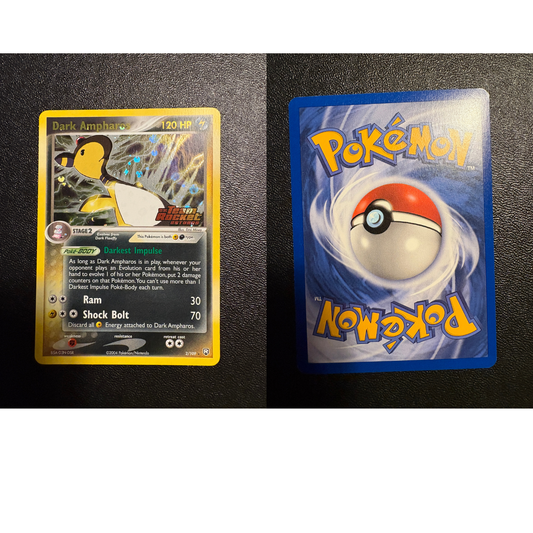 TRR 2 - Dark Ampharos * STAMPED*