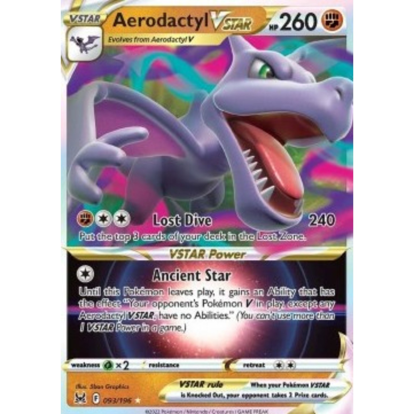 LOR 093 - Aerodactyl VSTAR