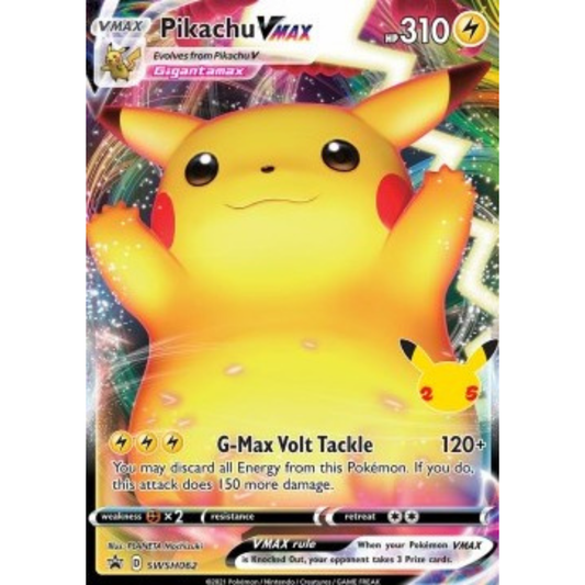 SWSH 062 - Pikachu VMax