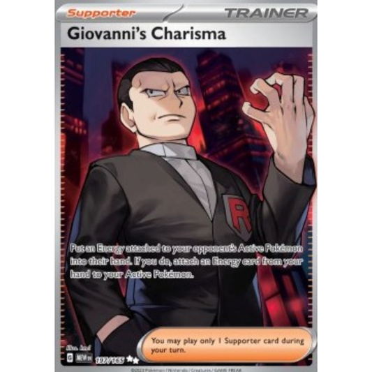 MEW 197 - Giovanni's Charisma
