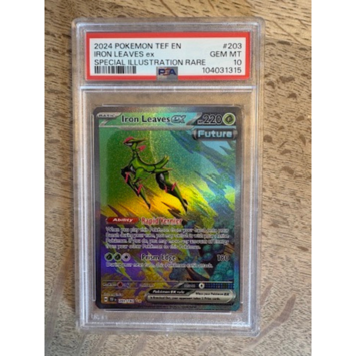 TEF 203 - Iron Leaves ex PSA 10