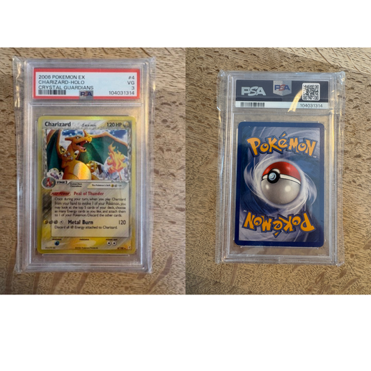 Crystal Guardians Charizard Holo - PSA 3