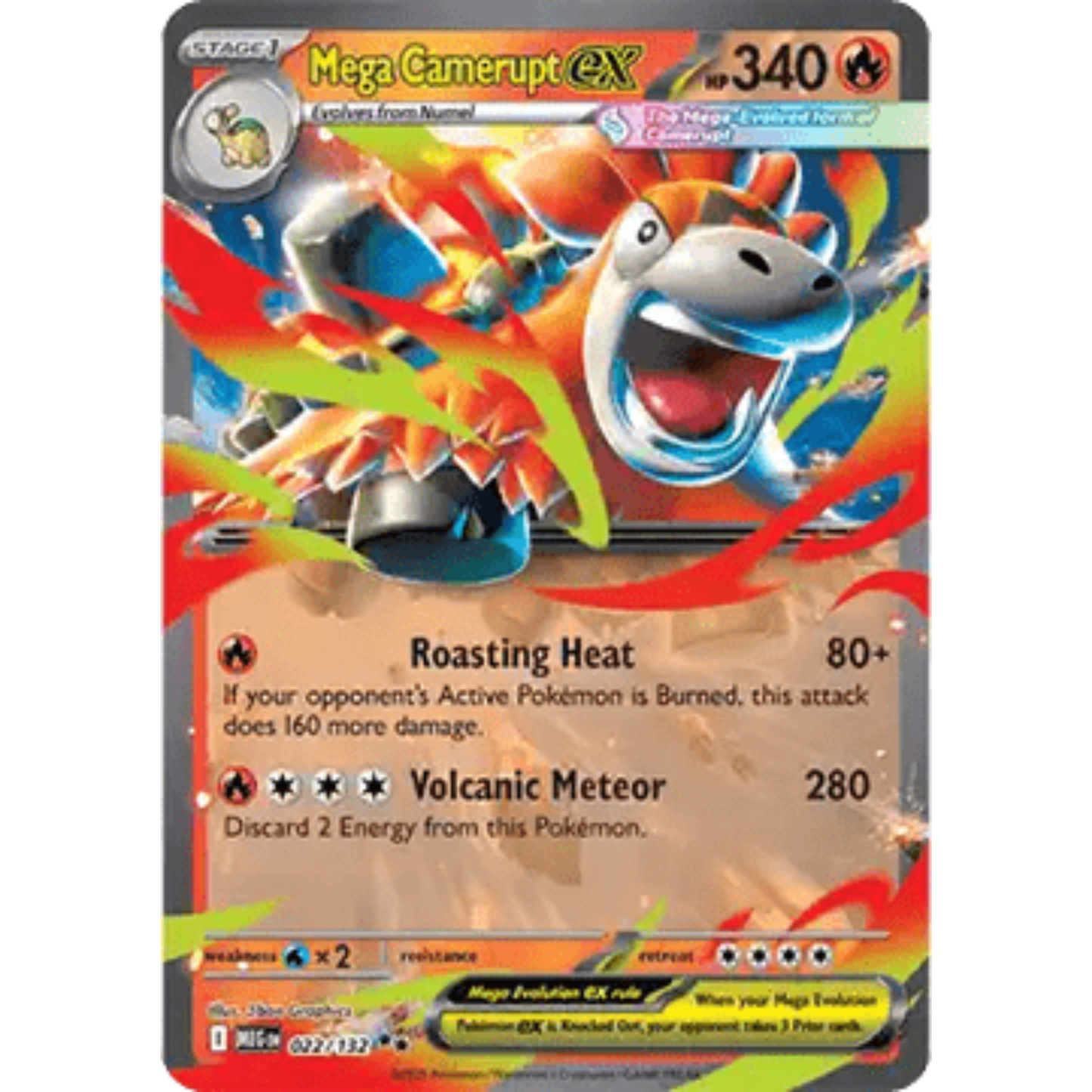 MEG 022 - Mega Camerupt ex