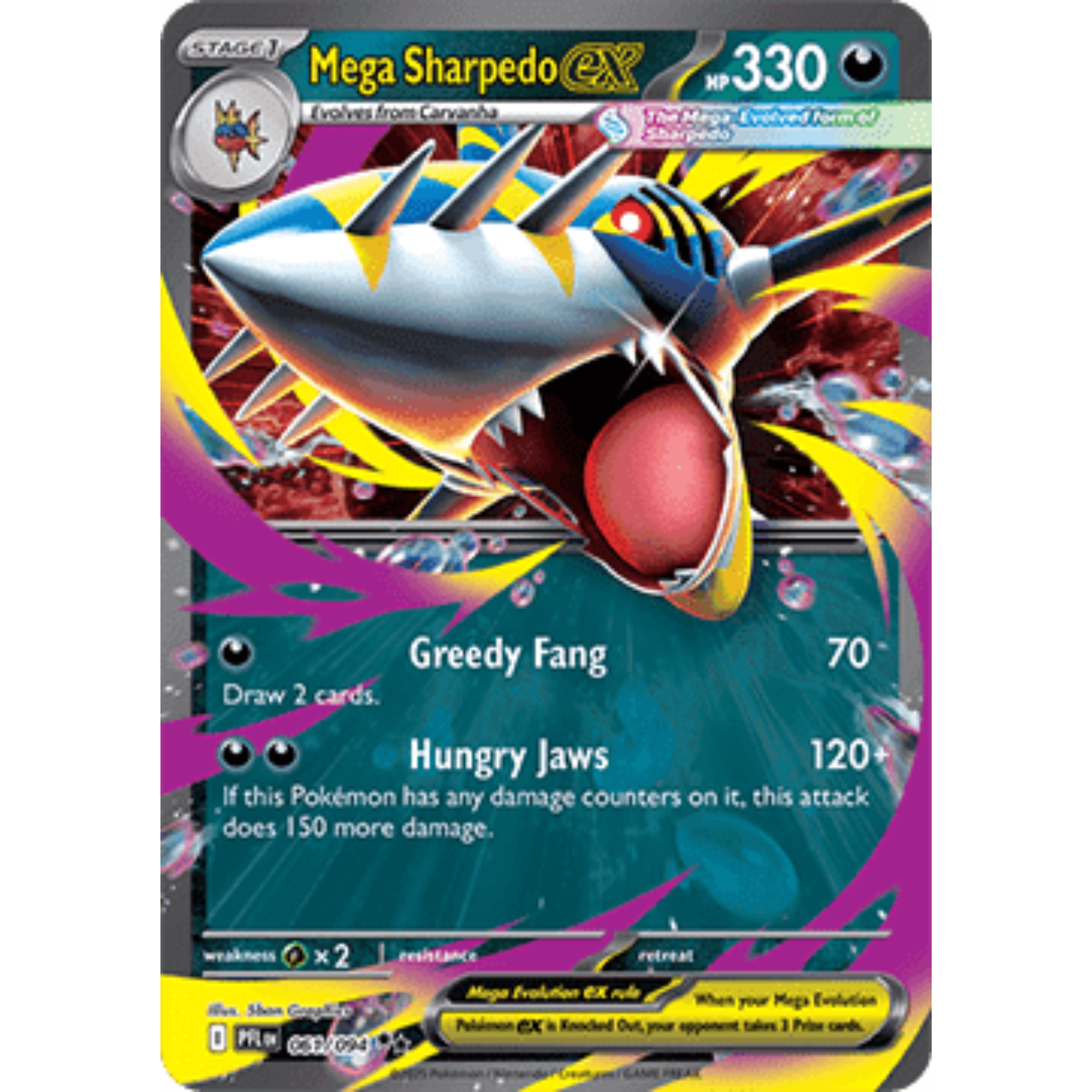 PFL 061 - Mega Sharpedo ex
