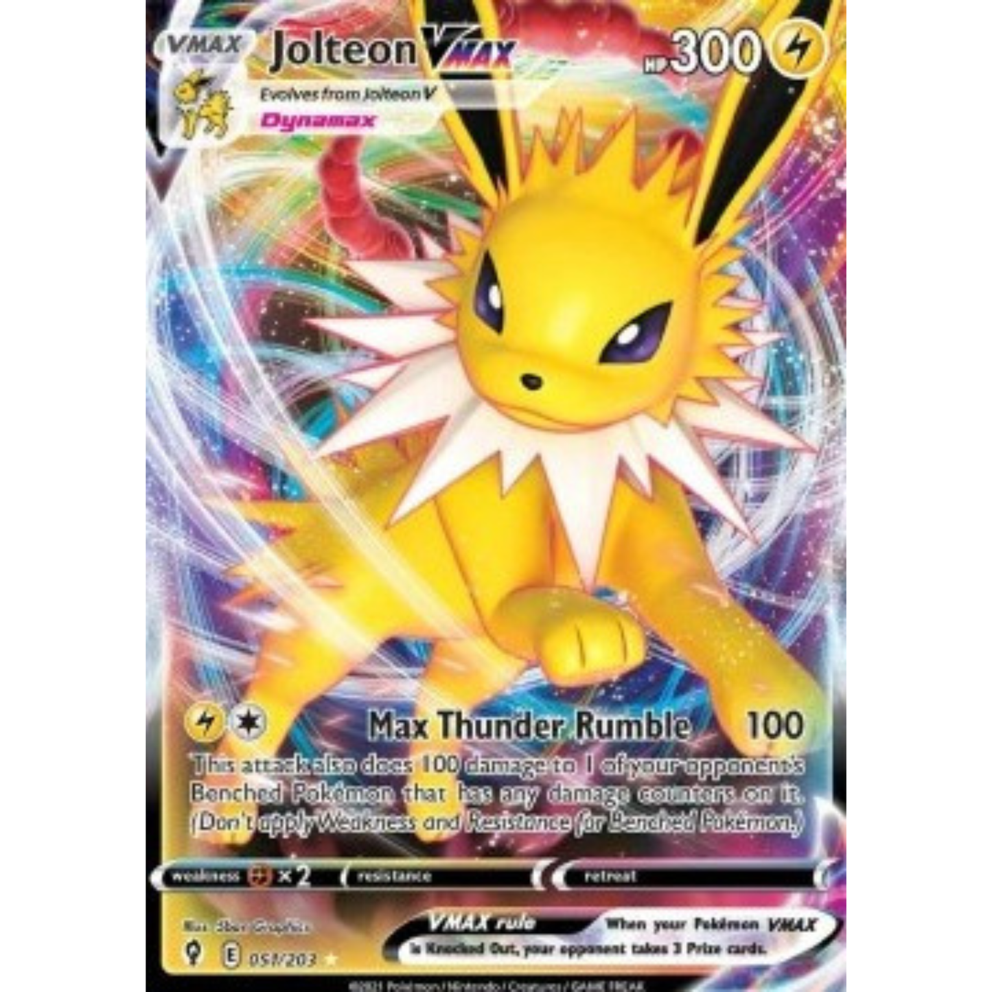 EVS 051 - Jolteon VMax