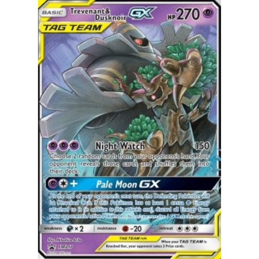 SM 217 - Trevenant & Dusknoir GX TAG TEAM