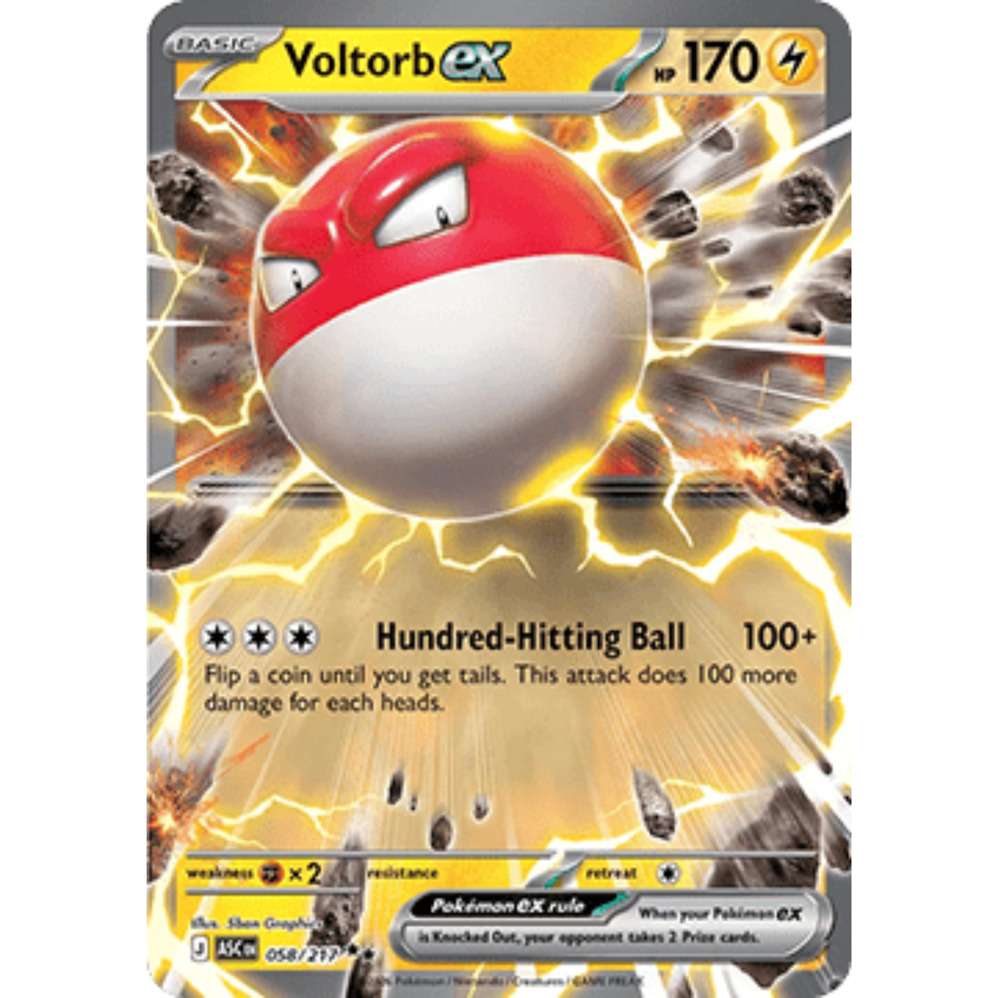 ASC 058 - Voltorb ex