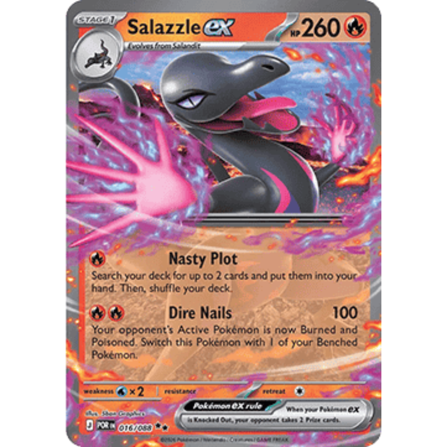POR 016 - Salazzle ex