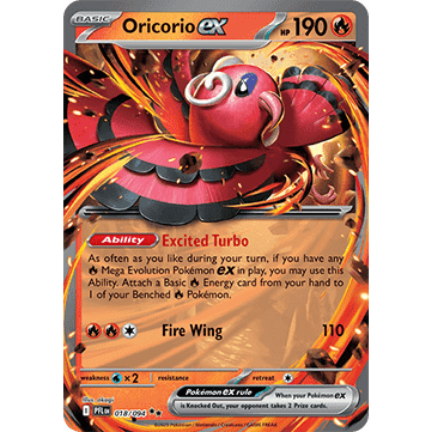 PFL 018 - Oricorio ex