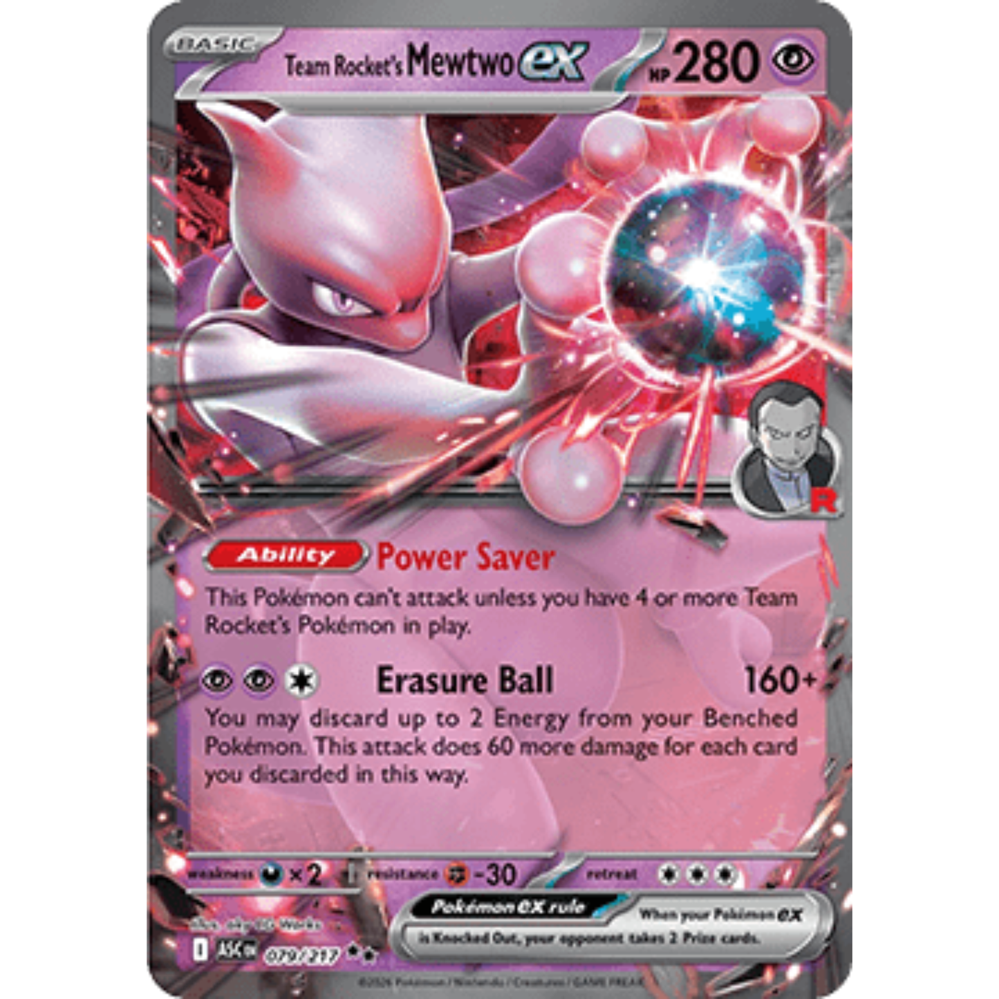 ASC 079 - Team Rocket's Mewtwo ex
