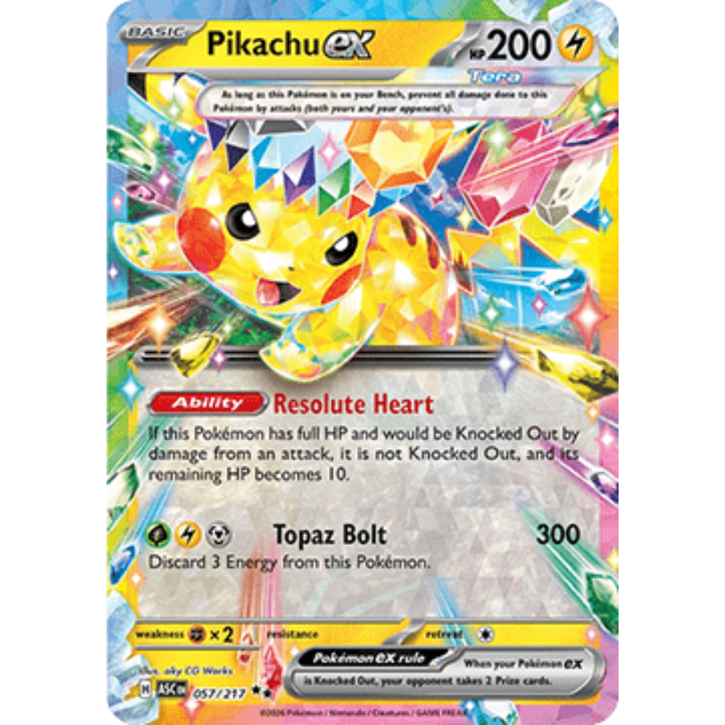 ASC 057 - Pikachu ex