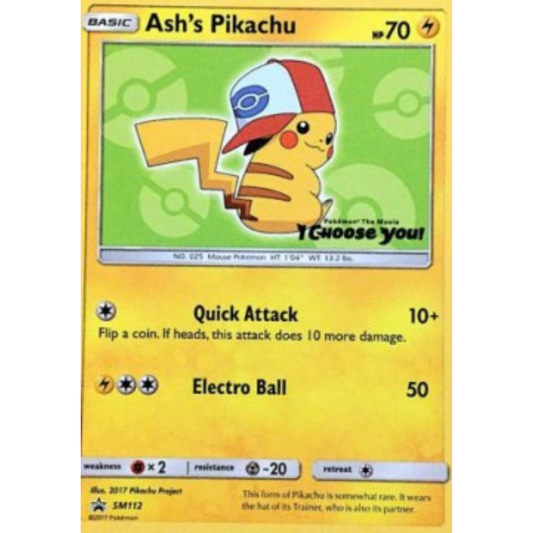 SM 112 - Ash's Pikachu