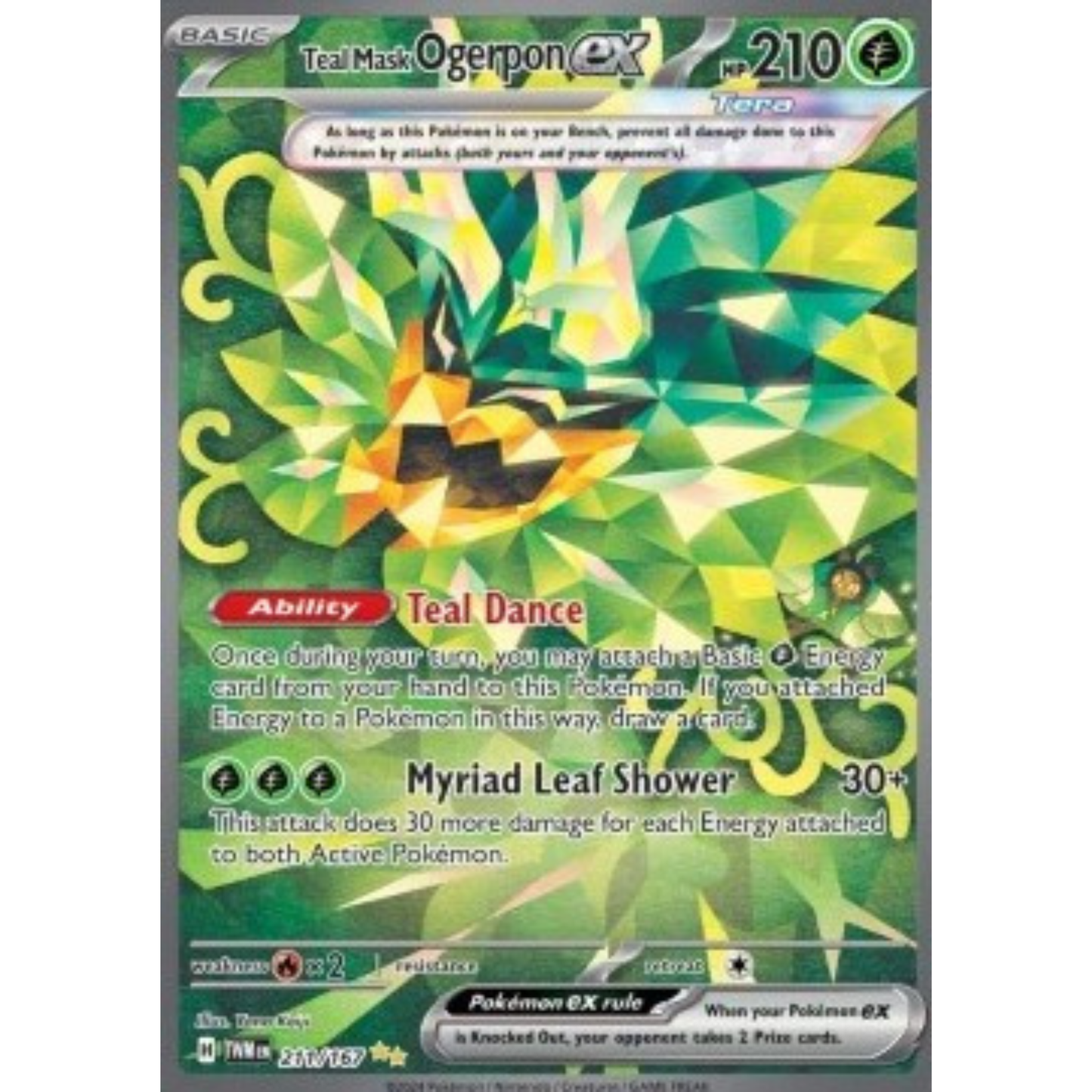 TWM 211 - Teal Mask Ogerpon ex