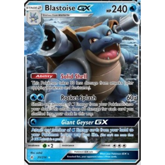 UNB 35 - Blastoise GX