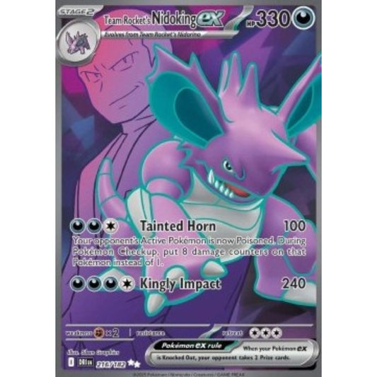 DRi 216 - Team Rocket's Nidoking ex