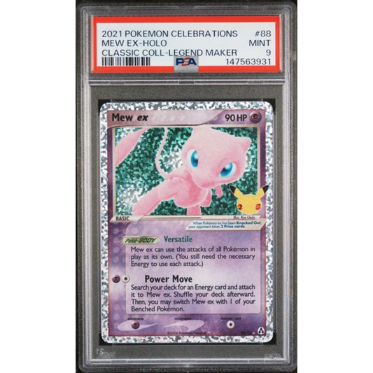 CEL LM 88 - Mew ex holo PSA 9