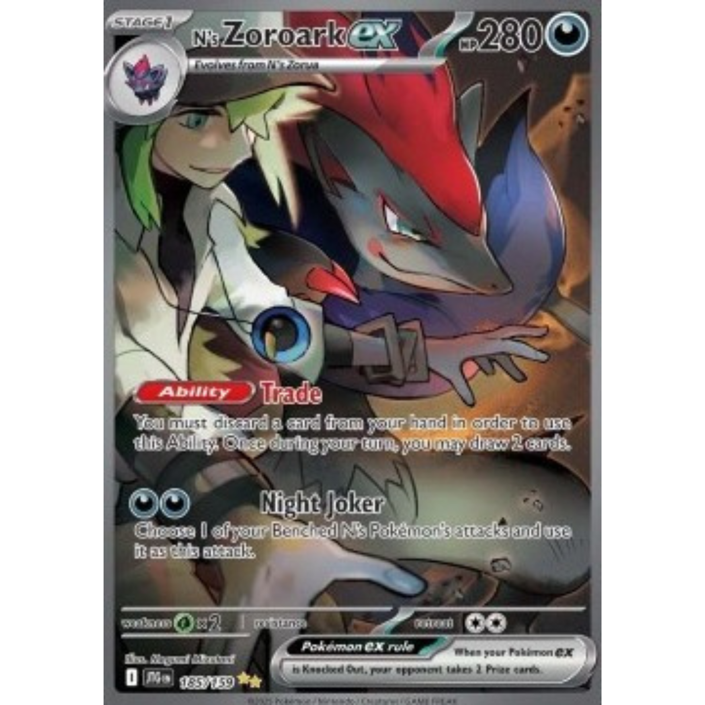 JTG 159 - N's Zoroark ex