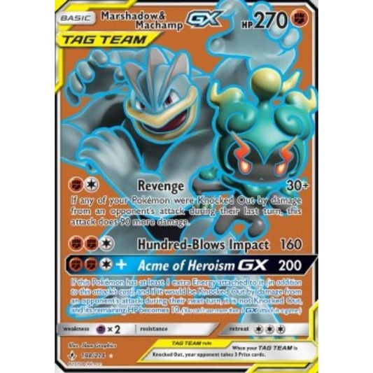 UNB 198 - Marshadow & Machamp GX