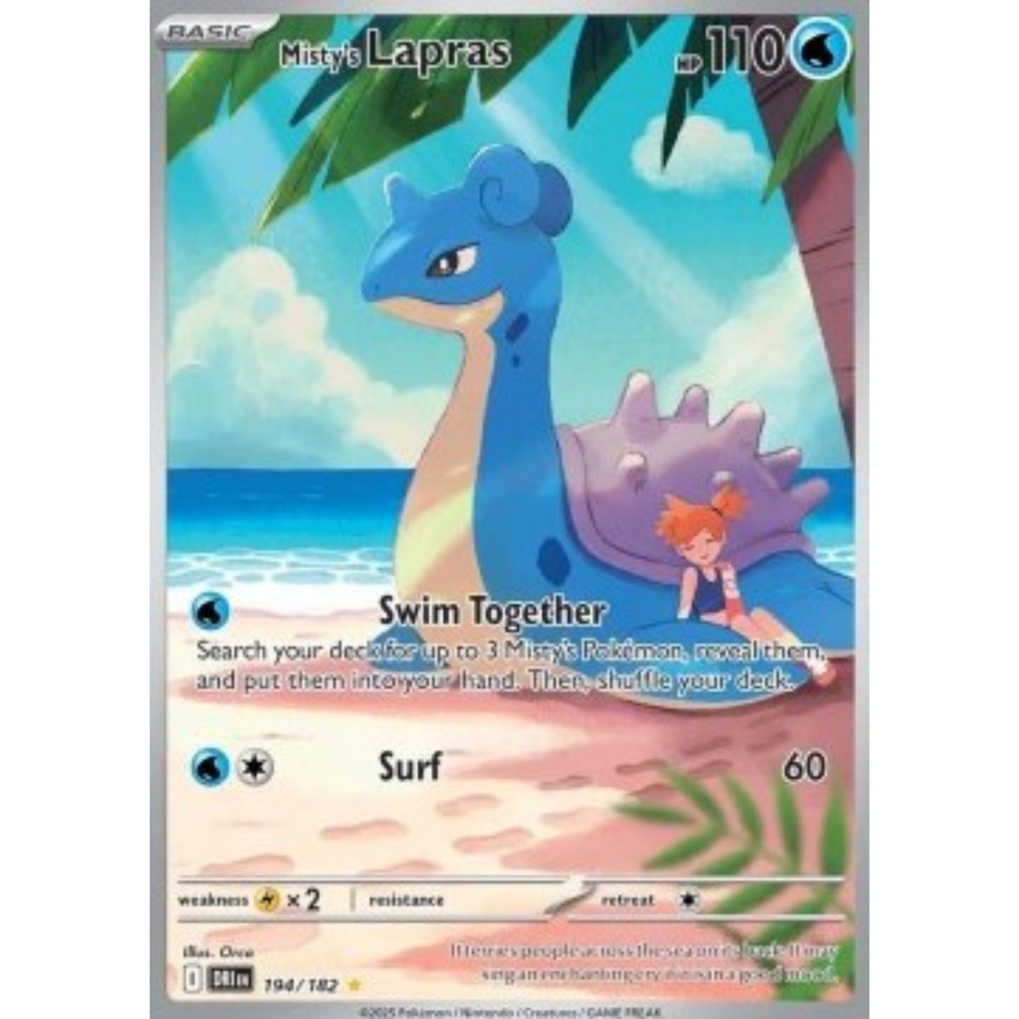 DRI 194 - Misty's Lapras