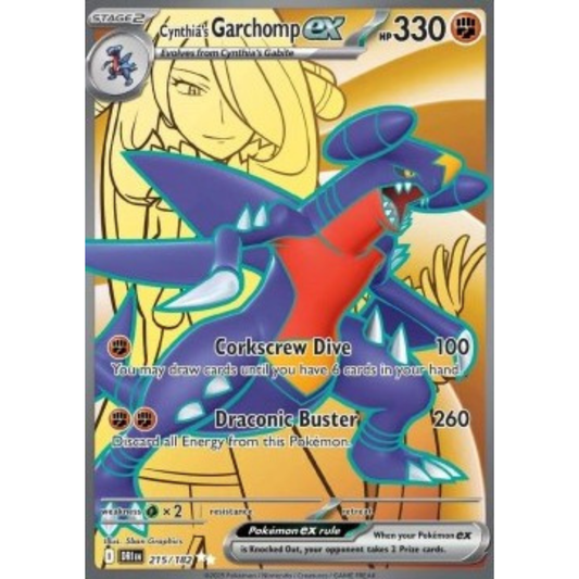 DRI 215 - Cynthia's Garchomp ex